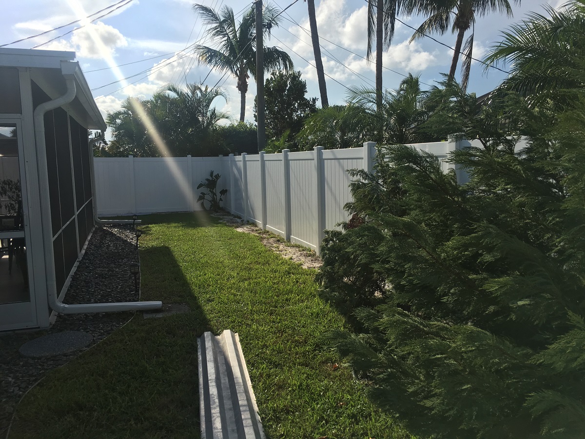 plantation fl fence installation